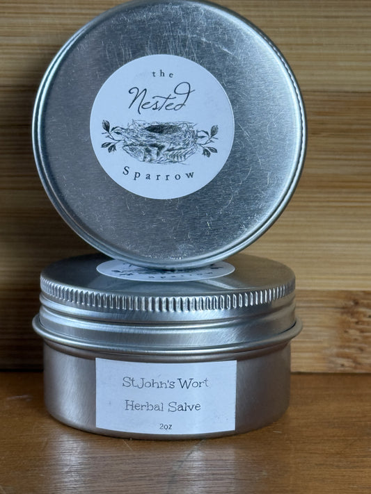 Saint John’s Wort Herbal Salve